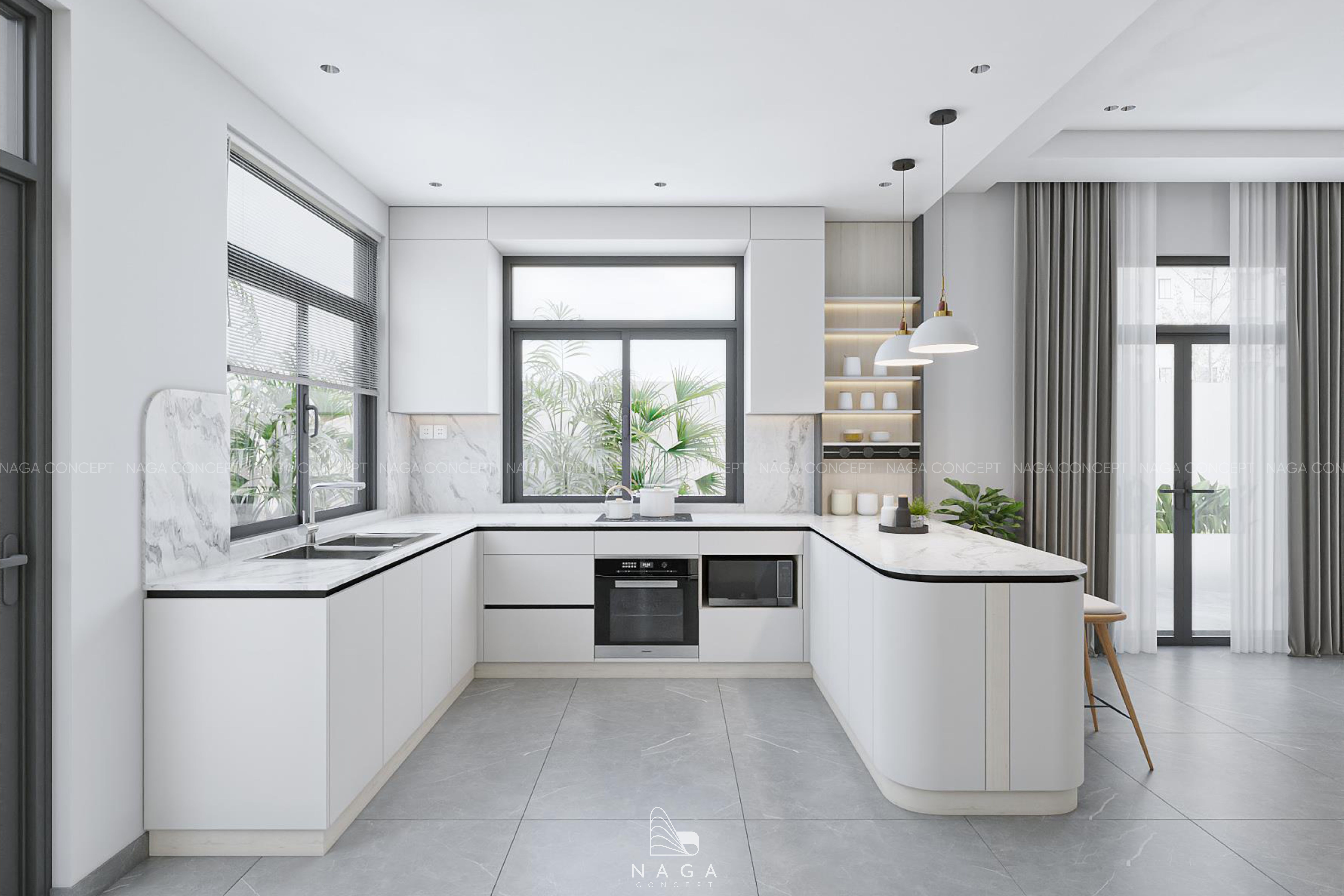 thiết kế nội thất phong cách minimalist